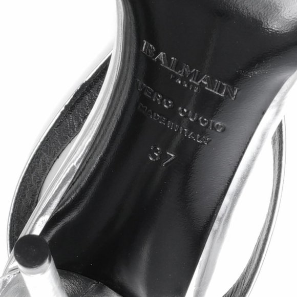 NIB BALMAIN PARIS SANDALS sz37 - Picture 9 of 12